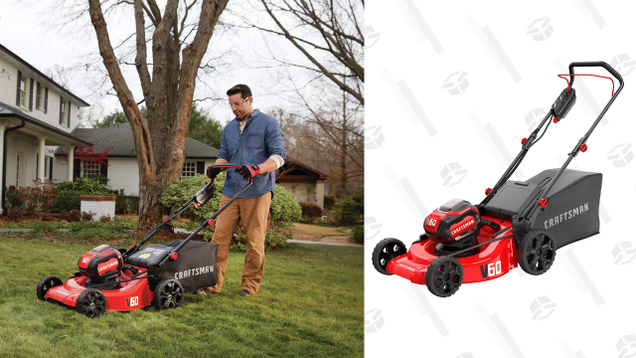 CRAFTSMAN V60 3-in-1 Cordless Lawn Mower | $400 | Amazon